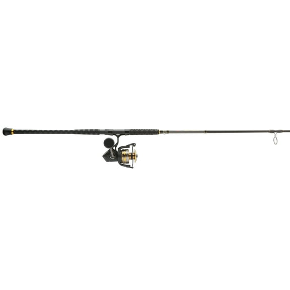 PENN Battle IV Spinning Fishing Combo, 9' Medium Heavy Rod, 6000 Size Reel