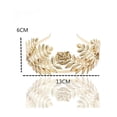 thumbnail image 3 of Serre-tête Feuille de Mariée Style Européen Liane de Cheveux de Mariage Mariée Coiffe Florale pour Femmes, 3 of 6