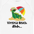 thumbnail image 4 of Inktastic Virginia Beach Virginia Boys or Girls Baby Bodysuit, 4 of 5