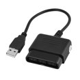 thumbnail image 1 of Controller Adapter for PS3 PC, Double Vibration Feedback, Analogue Digital Mode, USB Interface, Compatible with  Controllers for PS3 PC, Black, 1 of 7