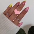 thumbnail image 3 of Anillos de plata 925 para mujer, joyería Popular de cristal azul, flor de Corazón Dorado, fiesta de boda, oro rosa, venta al por mayor, 3 of 4