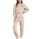 thumbnail image 2 of Puntoco Conjuntos de salón de manga de gran tamaño de color casual de moda para mujer Tops y pantalones casuales Trajes de 2 piezas Chándal Liquidación Puntoco Puntoco-5735, 2 of 8