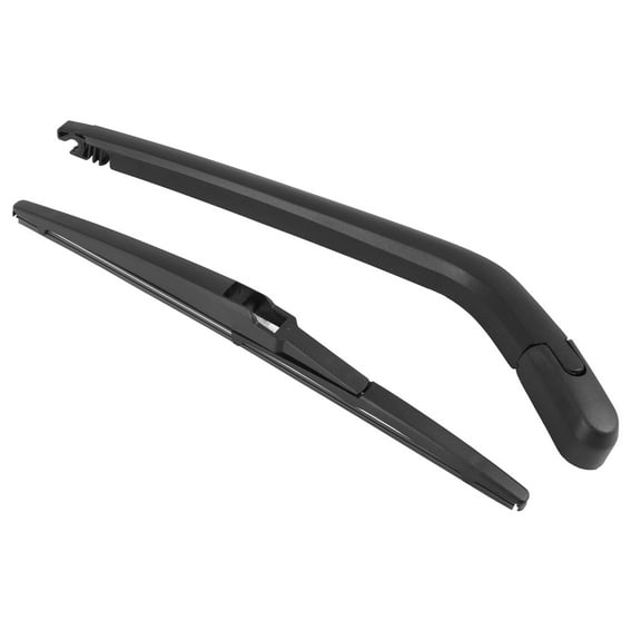 Unique Bargains Car Rear Windshield Wiper Blade Arm Set Black 310mm 12inch for Toyota Yaris 2008-2013