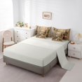 thumbnail image 5 of Homewish Safari Deer Bedding Comforter Set 7pcs for Teenagers,Jungle Animal Queen Bedding Sets Super Cozy,Autumn Vintage Retro Aesthetic Queen Sheet Sets,Luxury Bedroom Decor,Reversible, 5 of 8