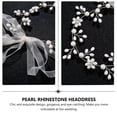 thumbnail image 5 of CRILSTYLEO Rhinestone Bridal Headpiece Lightweight Alloy Wedding for Special Occasions and Formal Events, 5 of 8