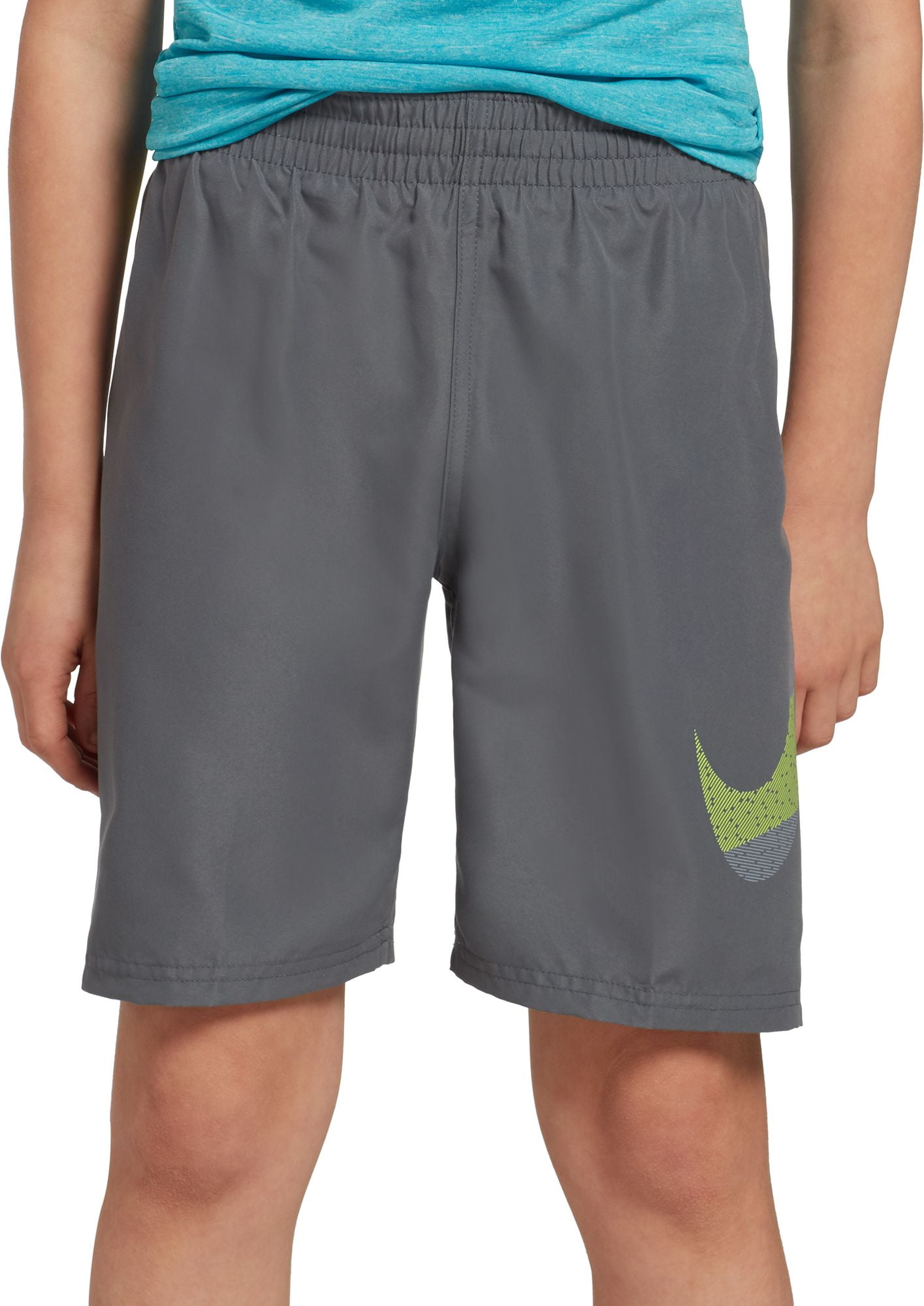 Nike Nike Boys' Mash Up Solid 8” Volley Swim Trunks