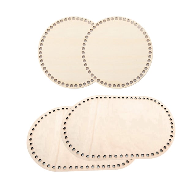 veasfak 4 Pcs Insert de Base de Clou de Panier pour Ensemble d'Artisanat