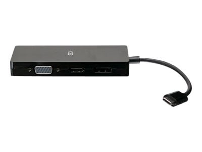 C2G 4K USB C Multiport Video Adapter HDMI DisplayPort DVI & VGA C2G54454