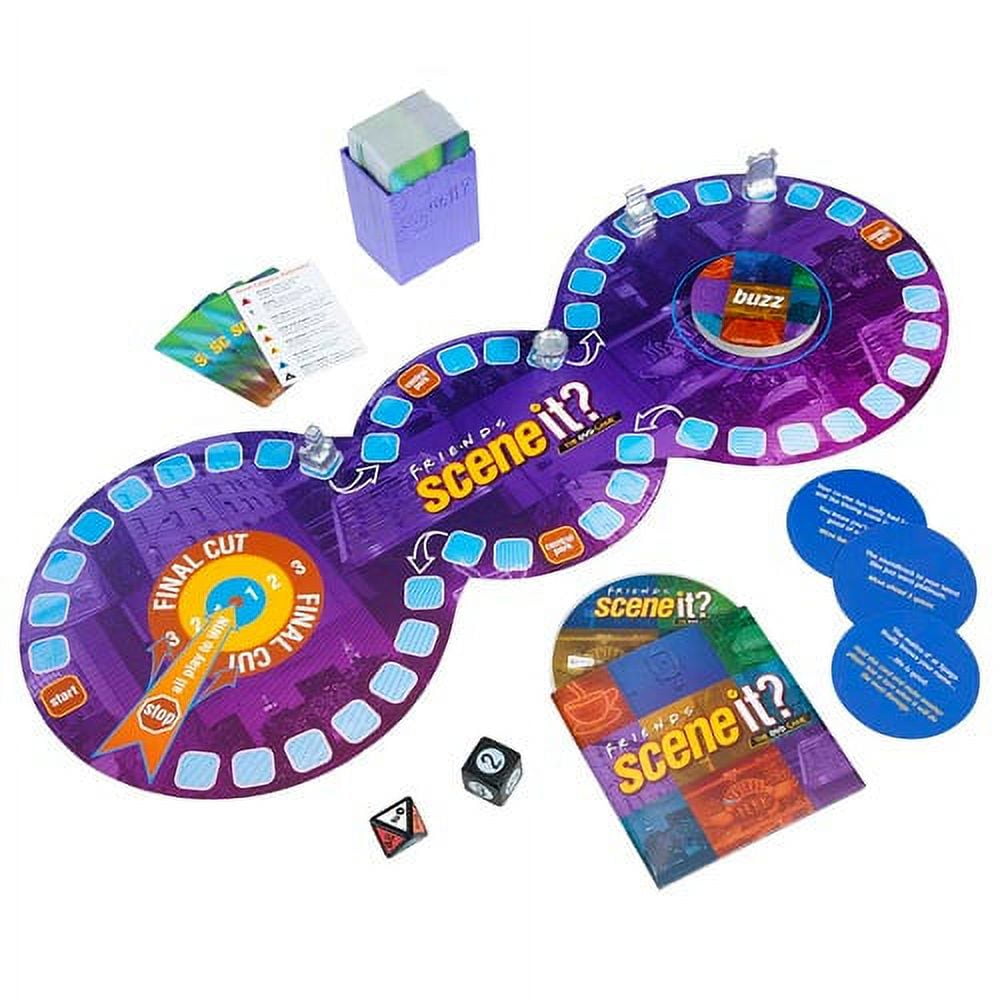 Screenlife Scene It? Friends Edition DVD Game, 2 to 4 Players, Adult Board Game