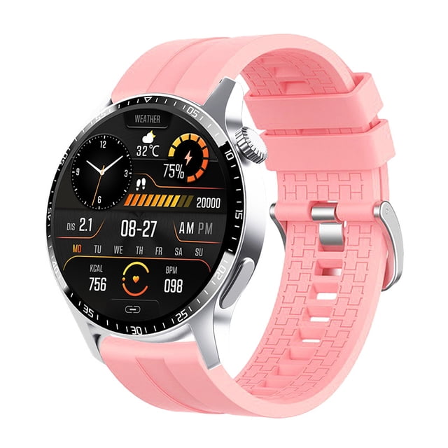 Reloj inteligente con Bluetooth, llamada, presión arterial, frecuencia cardíaca, reloj de monitoreo de sangre no invasivo, pulsera deportiva multifunción
