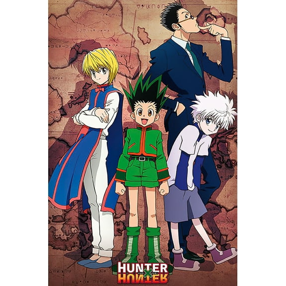 Hunter X Hunter - Manga / Anime TV Show Poster (Heroes) (Size: 24" x 36")