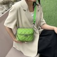 thumbnail image 1 of Bolso bandolera para mujer Bolso bandolera de moda Versátil Bolso bandolera con forma de rombo (Verde), 1 of 5