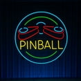 thumbnail image 5 of Handmadetneonsign Pinball Neon Sign, Pinball Game Rooms Wall Art Decor, Pinball Gaming Room Wall Decor, 5 of 5