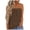 Brown, variant on Women Strapless Bandeau Tank Top Eyelet Lace Boho Casual Sleeveless Summer Beach Vacation Loose Tops, Brown S