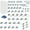 White, variant on Triton Products® (2) 24 In. W x 42-1/2 In. H x 9/16 In. D White Epoxy 18 Gauge Steel Square Hole Pegboards w/63 pc. LocHook Assortment