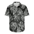 thumbnail image 5 of QATAINLAV Mens Hawaiian Shirt Short Sleeve Button Down Shirts Tropical Floral Summer Beach Shirts 2025 Big and Tall Vacation Tops Multicolor XXXL Limited Time Sale, 5 of 6