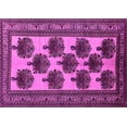 thumbnail image 1 of Ahgly Company Indoor Rectangle Oriental Pink Industrial Area Rugs, 5' x 8', 1 of 4