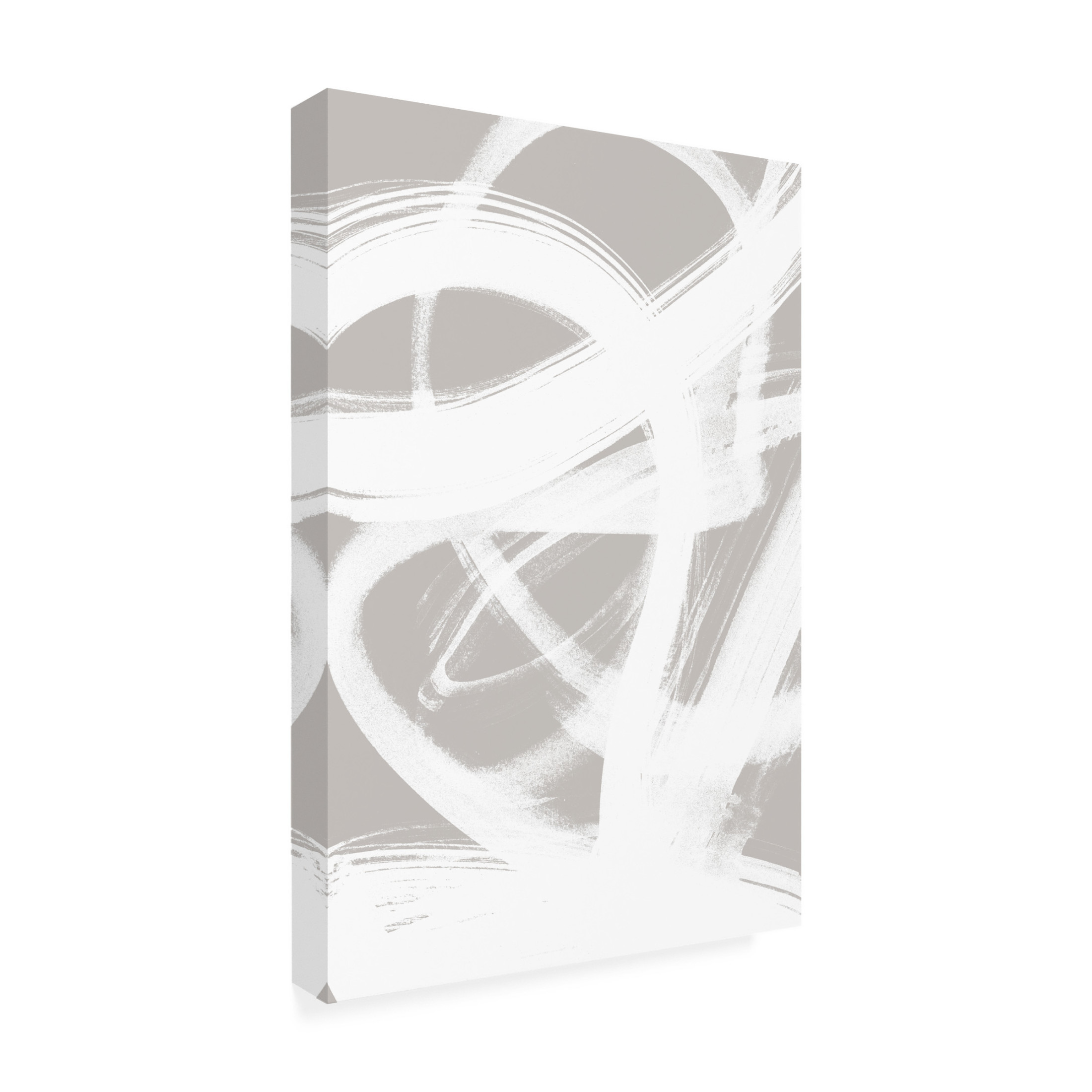 Trademark Fine Art Mareike Bohmer Abstract Brush Strokes 6 Canvas Wall Art