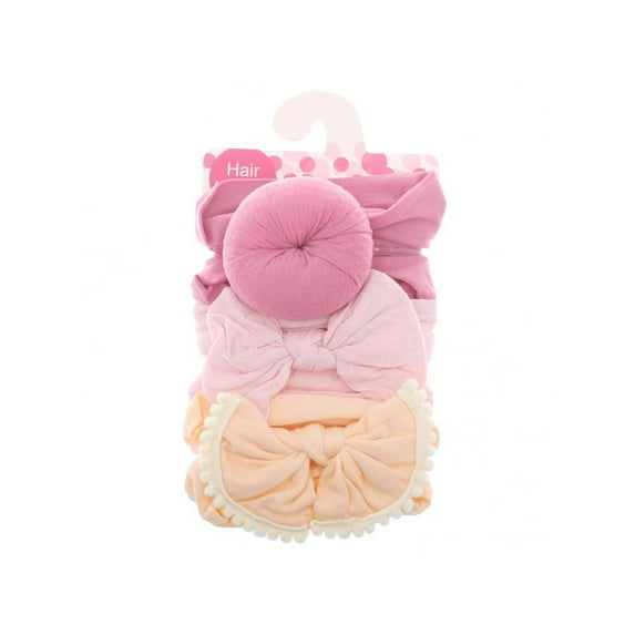 3 Pcs Bow HeadBands, Baby Girl Headbands for Elastic Hair Band Hairlace Headband for Baby girls Holiday Party Hair Band Headwear Accessories