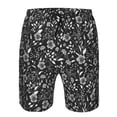 thumbnail image 3 of Goofa Daisies Flowers Printed Mens Swim Trunks Summer Quick Dry Short Beach Swimwear Bathing Suits-3X-Large, 3 of 9