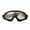 Black frame brown ski goggles, variant on Ski goggles for men and women, professional anti fog goggles for adults, hiking sunglasses, windproof and sand resistant snow skiing goggles