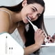 thumbnail image 1 of Cepillo de dientes,, Bajo ruido, portátil, temporizador inteligente Cepillo de dientes IPX7 Cepillo de dientes de agua Vibración, 1 of 7