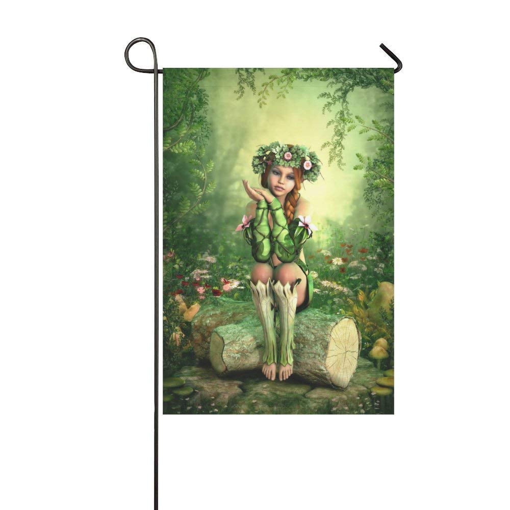 Details about   Fairy Tale Forest Road Garden Flag House Banner Flag Yard Banner Decor