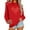 Red(New), variant on PNTUTB Fashion Women's Valentine's Day Pattern Print Oversized Crew Neck Long Sleeve Hoodless Pullover Sweatshirts