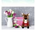 thumbnail image 5 of DolliBu I LOVE YOU Plush Standing Deer Large - Cute Stuffed Animal with Red Shirt For Valentine, Anniversary, Romantic Date, Boyfriend, or Girlfriend Gift - 12.5 Inches, 5 of 6