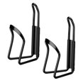 thumbnail image 1 of Jaulas para botellas de agua, soportes para jaulas de soporte para botellas de agua ligeras de aluminio de aleación de bicicleta básica (2 piezas, negro) XianweiShao 8390613982803, 1 of 1