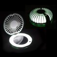 thumbnail image 3 of Coofit Mini Fan Cute Cartoon Portable Fan Cooling Fan with Beauty Mirror & LED Light, 3 of 9