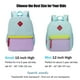 thumbnail image 5 of Mochila HawLander Preschool para niñas de 3 a 7 años, color verde claro, 5 of 6