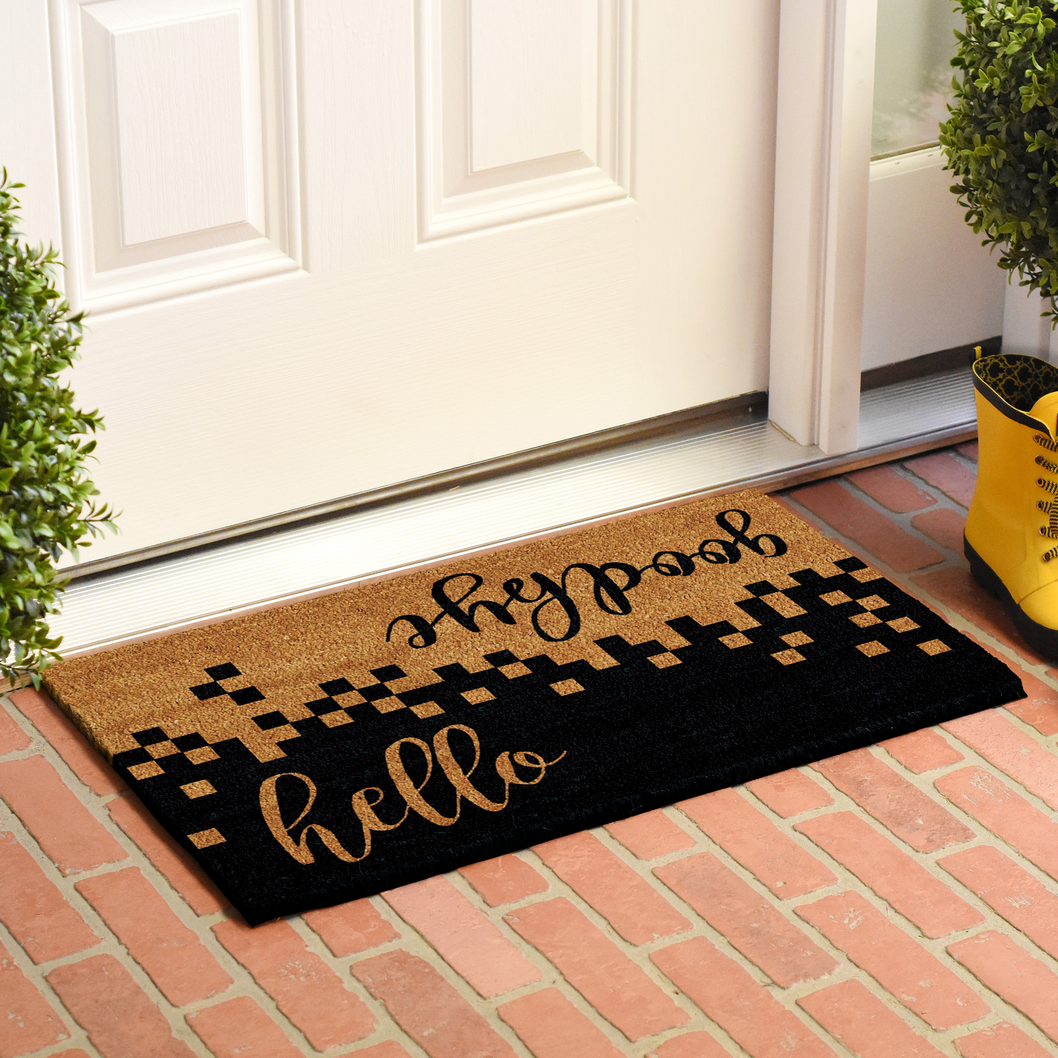 Hello/Goodbye Doormat