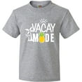 thumbnail image 3 of Inktastic Vacay Mode with Palm Trees Sun and Pineapple Youth T-Shirt, 3 of 5