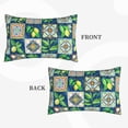 thumbnail image 4 of Bixox Lemon and Leaves Printed Pillow Protector,Super Soft Ideal for Home,Guests,Rentals - 14"x20", 4 of 8