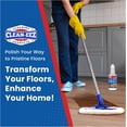 thumbnail image 4 of Clean-eez Ultimate Floor Restorer & Polish - Revitalize, Protect, Shine Wood, Laminate, Vinyl, Bamboo, Slate, Terracotta & More (1 Bottle W/Microfiber), 4 of 6