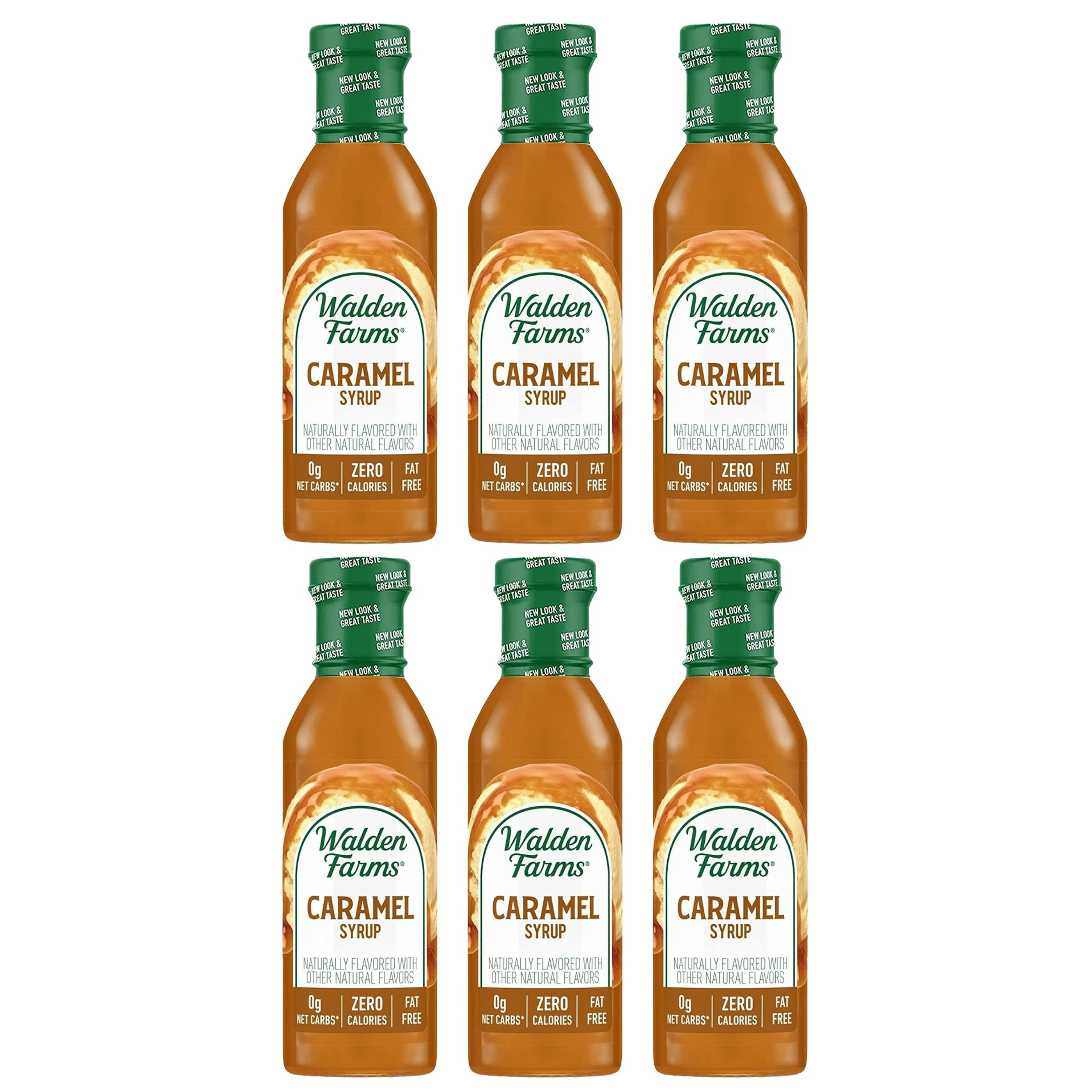 Walden Farms Calorie Free Syrups Flavors Caramel Syrup, Size Case of 6