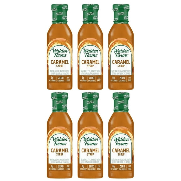 Walden Farms Calorie Free Syrups Flavors: Caramel Syrup, Size: Case of 6