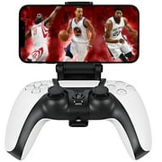 PS5 Controller Clip Mount Adjustable Handle Phone Clamp for PS5 Pro Controller Compatible with iPhone and Android 2 Pack