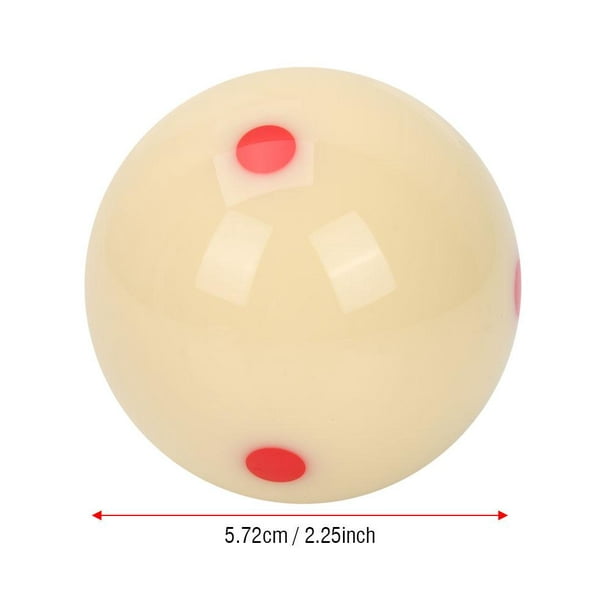 Peahefy Balle de billard de 5,72 cm de résine pour la pratique de