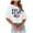 White, variant on Women's E Independence Day USA Printed Casual Cropped Crew Neck Short Sleeve T Shirt Top for Women Womens Long Sleeve Layering Shirt Womens Medium Shirts Athletic Long Sleeve Shirt Women Workout Tops