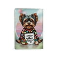 thumbnail image 2 of Happy Mother's Day Best Yorkshire Terrier Mom Ever Travel Passport Wallet Yorkie Dog Lover Gifts PU Leather Passport Holder Cover - 03002, 2 of 5