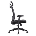 thumbnail image 4 of Silla de Escritorio Ergonómica Ajustable FENT En Mesh Negro, 4 of 5