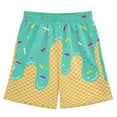 thumbnail image 2 of Youth Ice Cream Shorts (Multiple Styles & Sizes) Mint Green 2-3 Years, 2 of 3