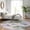 Lavender, variant on HomeRoots 623207 8 x 10 ft. Sky Blue & Taupe Abstract Washable Transitional Indoor & Outdoor Rectangle Area Rug
