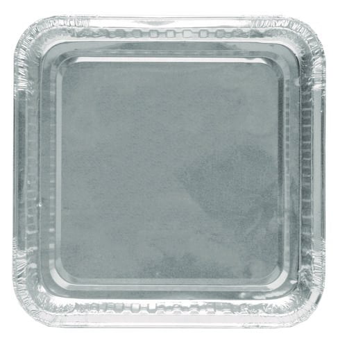 Handi-Foil of America 8" Square Cake Pan, 7.88 x 7.88 x 1.31, Silver, Aluminum, 500/Carton