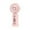 Pink, variant on Yunuuuoa Portable Handheld Fan with Digital Display 5000mAh Fast Charging 2-in-1 Mini Fan Strong Airflow Quiet Operation USB Type-C for Office Outdoor Travel Camping