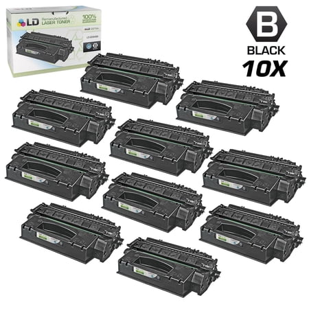 Ld remanufactured replacements for q5949x ( 49x) 10pk hy black toner cartridges for laserjet 1320  1320n  3390 all-in-one  1320t  1320tn  1320nw  & 3392 all-in-one printers