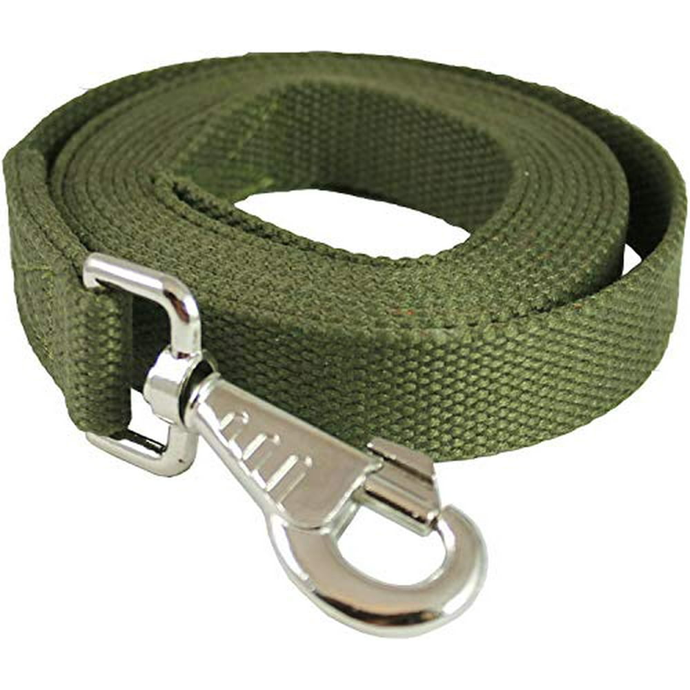 Heavy Duty Cotton  Dog Leash 1.5" Extra Wide 10 Feet Long Training