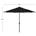 thumbnail image 4 of Safavieh Ortega 9' Market Crank Auto Tilt Patio Umbrella, Black, 4 of 6